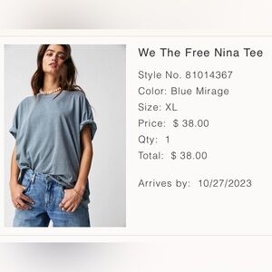 Free People We The Free Nina Tee